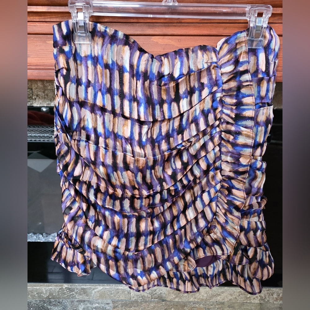 Lost + Wander Dream Light Mini Skirt. Multi Color. NWT. Large